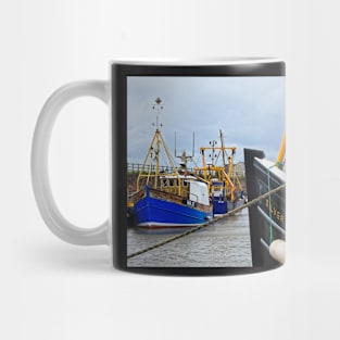 Maryport Harbour Fishing Boats Mug